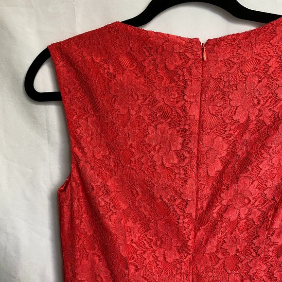 NWOT French Connection Red Dress - Picture 4 of 4